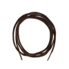 Manfield Donkerbruine schoenveters rond (90 cm)^ Overig