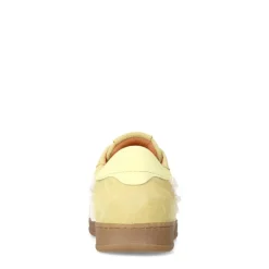 Manfield Gele sneakers met kant^DAMES Sneakers
