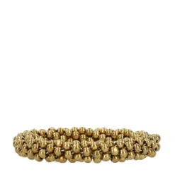 Manfield Gouden glaskralen armband^ Sieraden