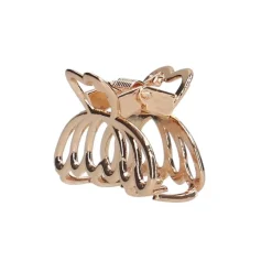 Manfield Gouden haarklem met hartje^ Haaraccessoires