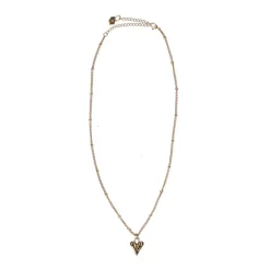 Manfield Gouden hartjes ketting^ Sieraden