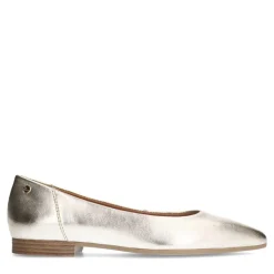 No Stress Gouden leren ballerina's^DAMES Loafers