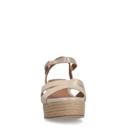 No Stress Gouden leren sleehakken^DAMES Espadrilles|Sandalen
