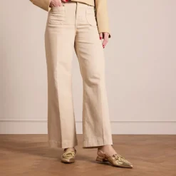 Manfield Gouden leren slingbacks met bandje^DAMES Pumps|Slingbacks