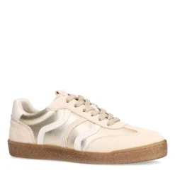 No Stress Gouden leren sneakers^DAMES Sneakers