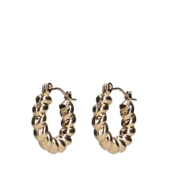 Manfield Goudkleurige gedraaide oorbellen^ Sieraden