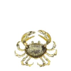 Manfield Goudkleurige krabben broche^ Overig