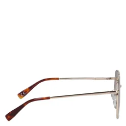 Manfield Goudkleurige zonnebril^ Zonnebrillen