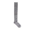 Manfield Grijze kniekousen^ Sokken
