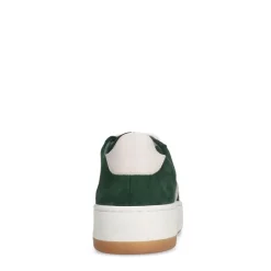 Manfield Groene suède sneakers^DAMES Sneakers