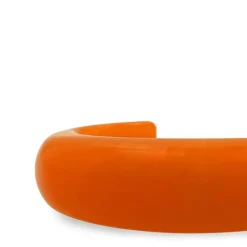 Manfield Koraalkleurige bangle armband^ Sieraden