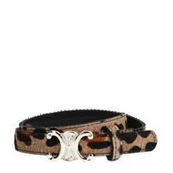 Manfield Leopard dames riem^ Riemen