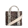 Manfield Leopard mini shopper^ Schoudertassen