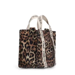 Manfield Leopard mini shopper^ Schoudertassen