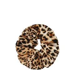 Manfield Leopard scrunchie^ Haaraccessoires