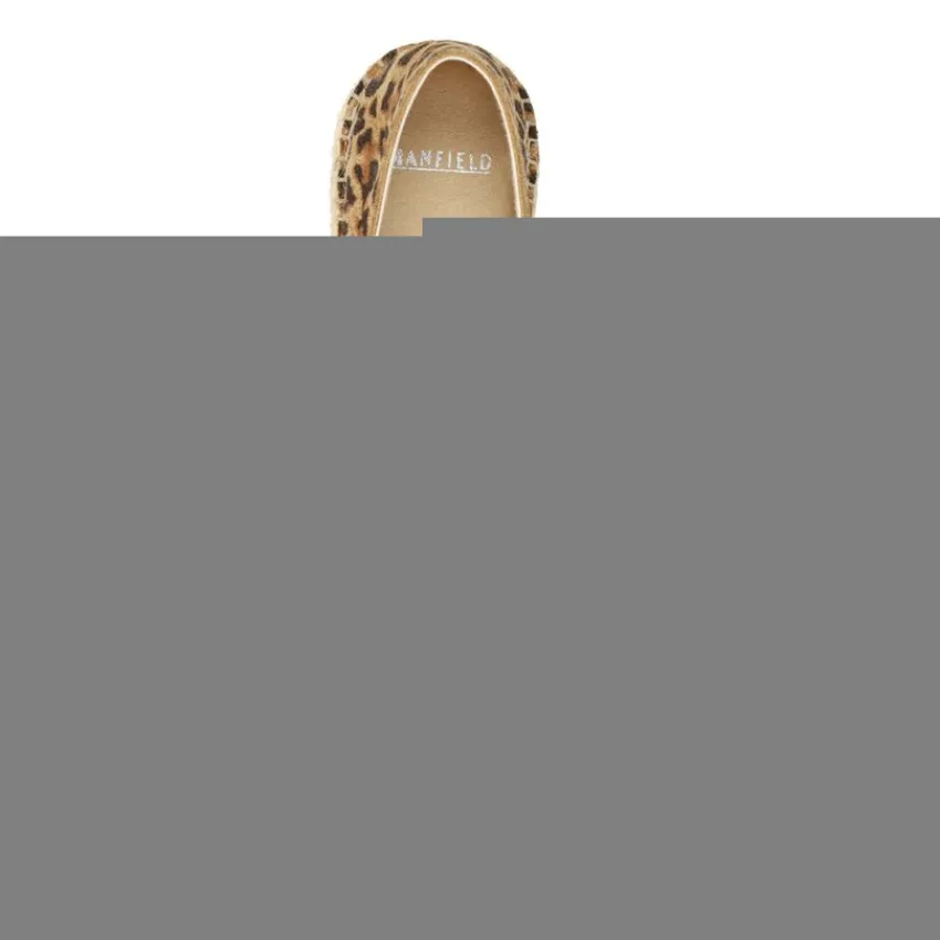 Manfield Leopard suède espadrilles^DAMES Espadrilles