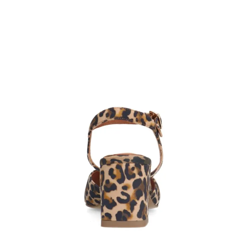 No Stress Leopard suède slingback pumps^DAMES Pumps|Slingbacks