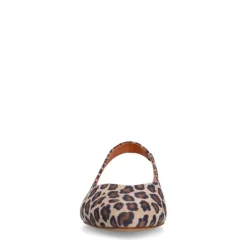 Manfield Leopard suède slingbacks^DAMES Pumps|Slingbacks
