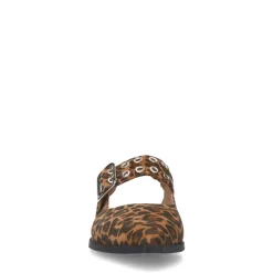 Manfield Leopard suède slingbacks^DAMES Pumps|Slingbacks