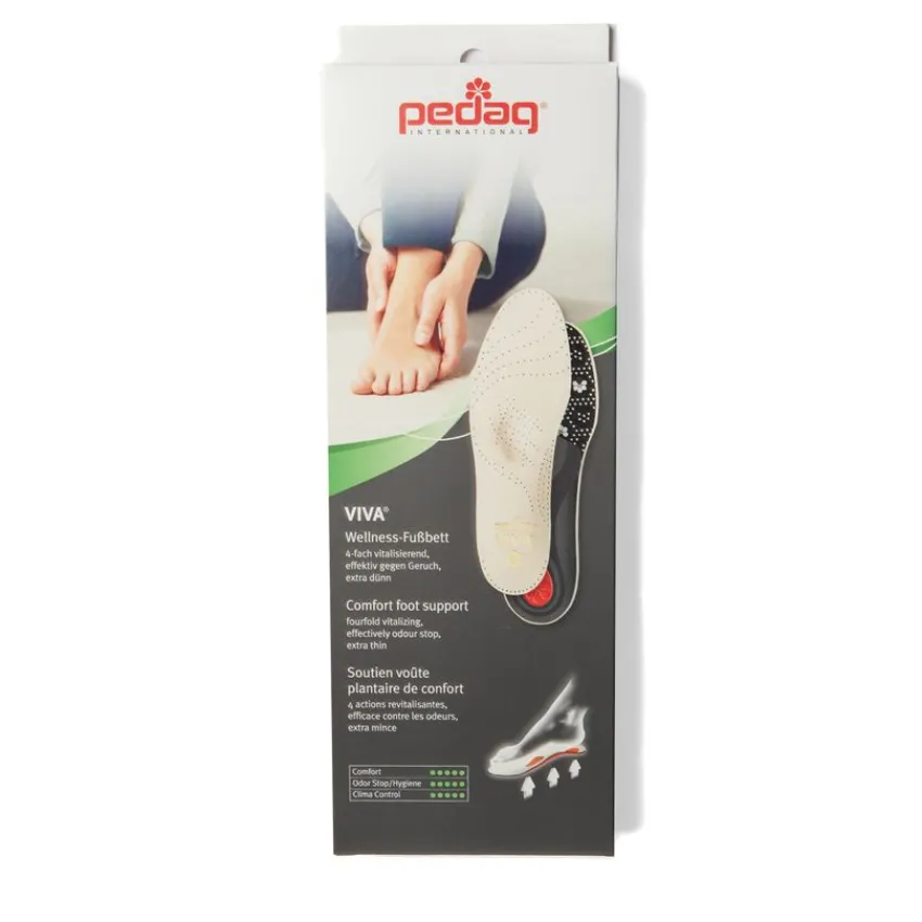 PEDAG Leren comfort support inlegzolen^ Zooltjes