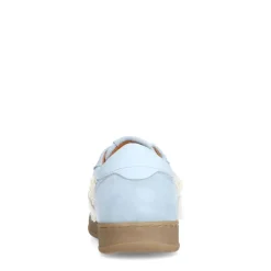 Manfield Lichtblauwe suède sneakers^DAMES Sneakers