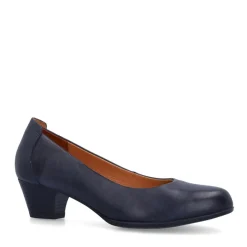 No Stress Navy leren pumps^DAMES Pumps