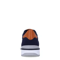 No Stress Navy nubuck sneakers^Heren Sneakers