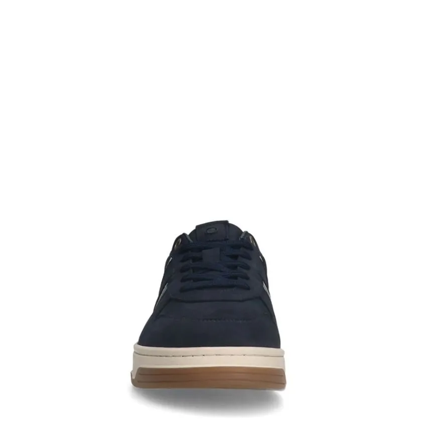 No Stress Navy nubuck sneakers^Heren Sneakers