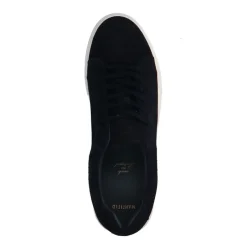 Manfield Navy suède sneakers^Heren Sneakers