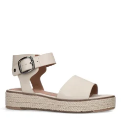No Stress Off white leren sandalen^DAMES Sandalen