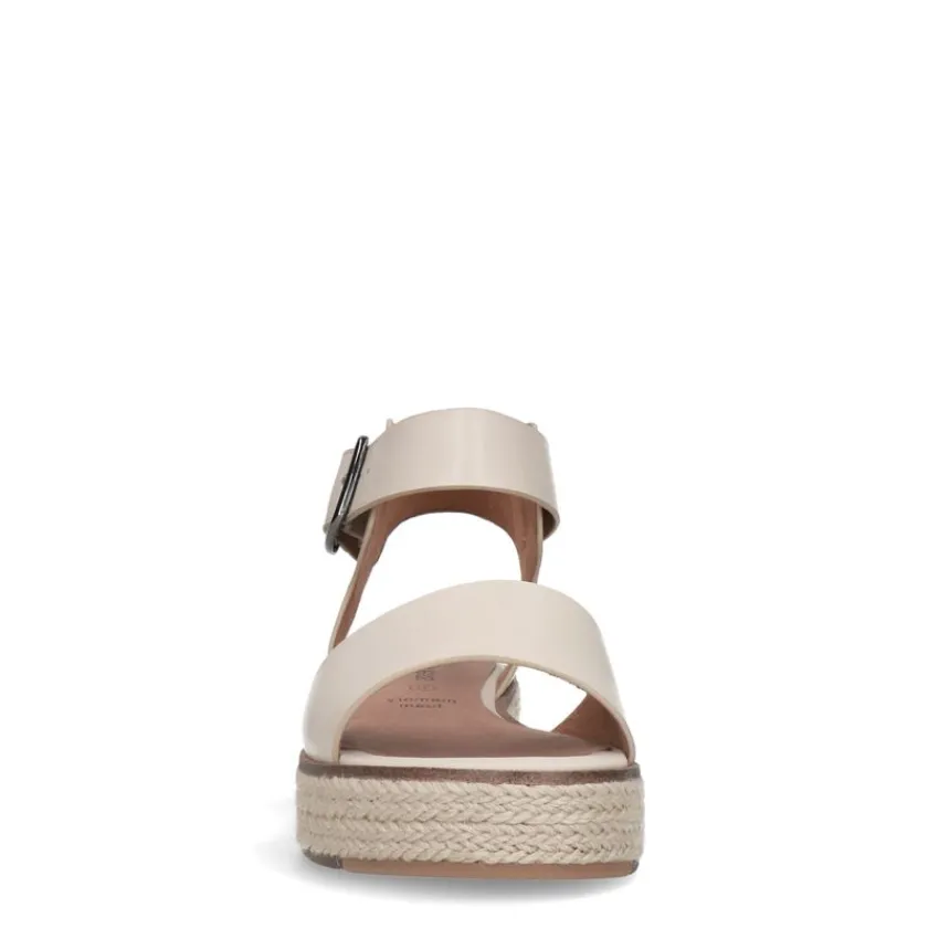 No Stress Off white leren sandalen^DAMES Sandalen