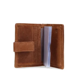 Manfield Portemonnee met leopard print^ Portemonnees