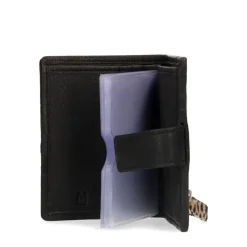 Manfield Portemonnee met leopard print^ Portemonnees