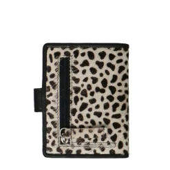 Manfield Portemonnee met leopard print^ Portemonnees