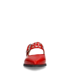 Manfield Rode lakleren slingbacks^DAMES Pumps|Slingbacks