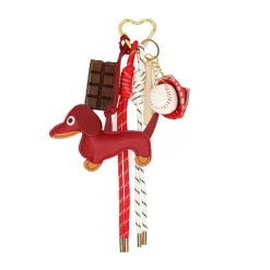 Manfield Rode teckel bag charm^ Bag Charms