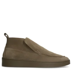 Manfield Taupe suède boots^Heren Boots