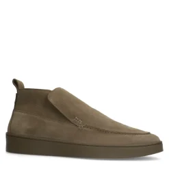 Manfield Taupe suède boots^Heren Boots