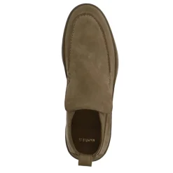 Manfield Taupe suède boots^Heren Boots