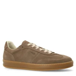 Manfield Taupe suède sneakers^Heren Sneakers