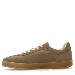 Manfield Taupe suède sneakers^Heren Sneakers
