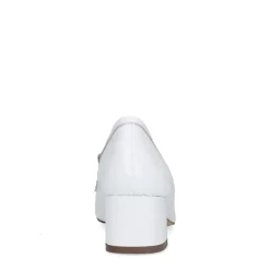 Manfield Witte lakleren pumps^DAMES Pumps