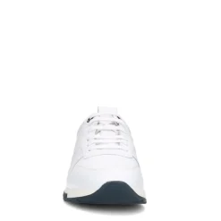 Van Lier Witte leren sneakers^Heren Sneakers