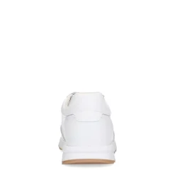 No Stress Witte leren sneakers met rits^DAMES Sneakers