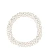 Manfield Witte parel kralenarmband^ Sieraden