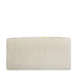 Manfield Zilverkleurige glitter clutch^ Clutches