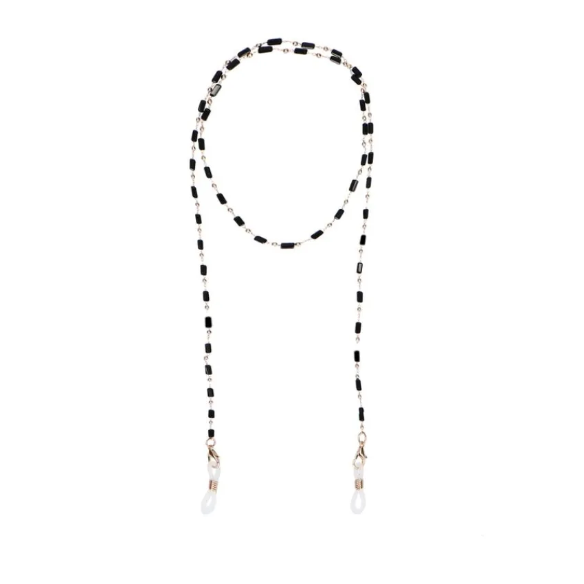 Manfield Zwart zonnebril koord^ Overig