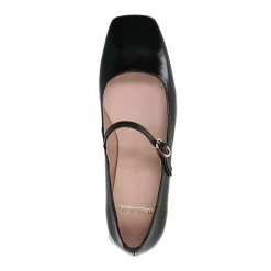 Manfield Zwarte lakleren Mary Jane pumps^DAMES Pumps