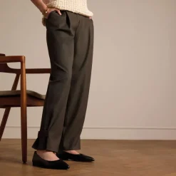 No Stress Zwarte leren loafers^DAMES Loafers