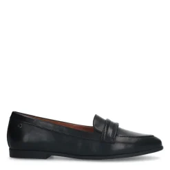 No Stress Zwarte leren loafers^DAMES Loafers
